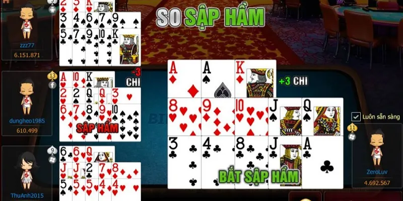 Phân tích xác suất thắng trong game bài mậu binh