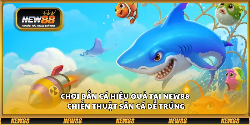 Chơi bắn cá hiệu quả tại New88 – Chiến thuật săn cá dễ trúng 1 Chơi bắn cá hiệu quả tại New88 – Chiến thuật săn cá dễ trúng
